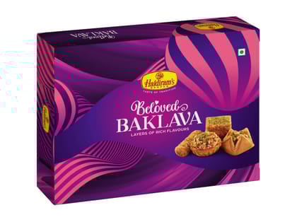 Haldiram's Assorted Baklava Sweets Packed Sweets - 300 Gm