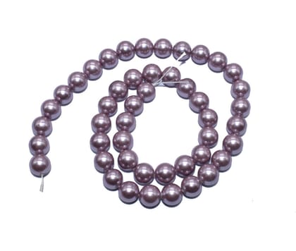 Natural Freshwater Round Pearl Oysters Loose Beads for  Craft & Jewelry Making.  FWP-060-Per String Of Approx 50 Pcs / 8 MM