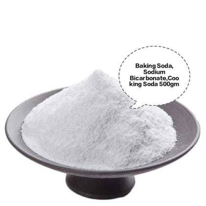 Baking Soda, Sodium Bicarbonate, Cooking Soda, Meetha Soda, Food Grade Baking Soda 500gm