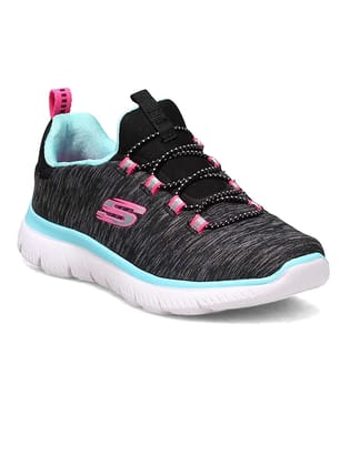 Skechers 113081 Kids Sports Shoe-13 / Bklb