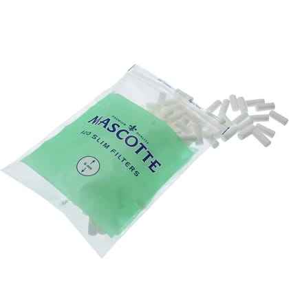 Mascotte 6mm x 15mm Menthol Filters - Pack of 120