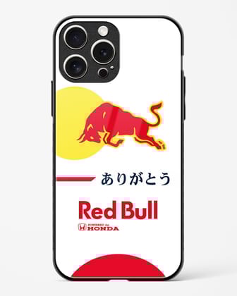 Honda Redbull Glass Case Phone Cover