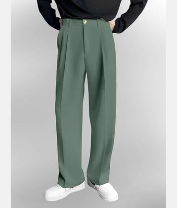FTX Loose Men's Korean Pant - Olive ( Pack of 1 )