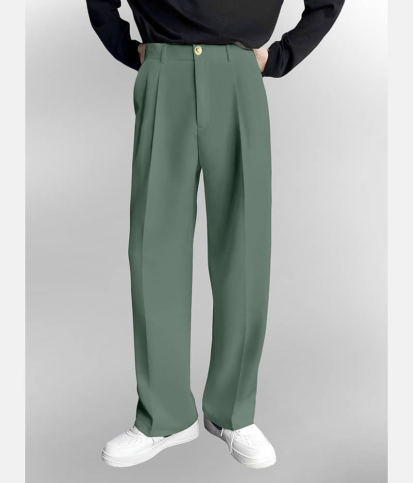 FTX Loose Men's Korean Pant - Olive ( Pack of 1 )