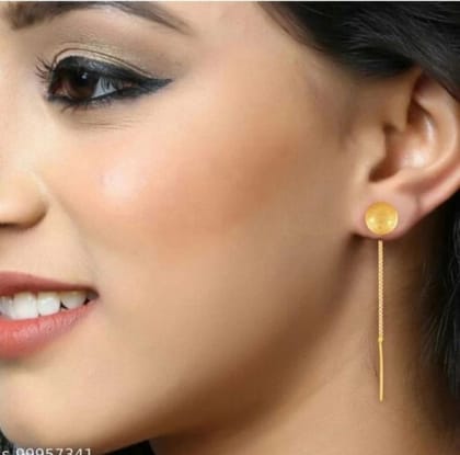 Fashion Hanging Sui Dhaga Earring for Women And Girls 11
