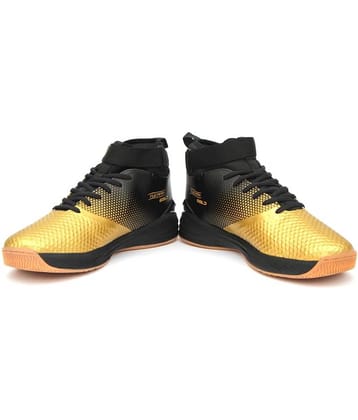 Nivia TUCANA GOLD Black Basketball Shoes