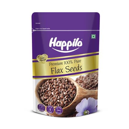 Happilo Premium Raw Authentic Flax Seeds 200g