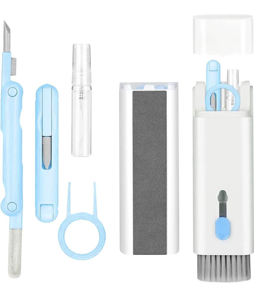 Gadget Deals-7 in 1- Gadget Cleaning kit | Electronic Cleaning kit |(Empty Spray Bottle) with Brush Multifunctional Cleaning Kit for AirPods,Laptop Cleaning kit,Smartphones,Earbuds,Camera