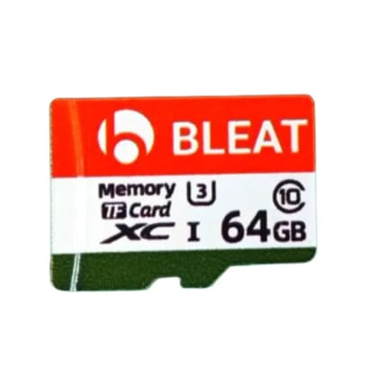 U3 SD card MicroSD Card Class 10 100 MB/s Memory Card Compatible with Camera, Computer, Gaming Console, Mobile, Tablet U3 SD card MicroSD Card Class 10 100 MB/s Memory Card Compatible with Camera, Computer, Gaming Console, Mobile, Tablet - 64 GB