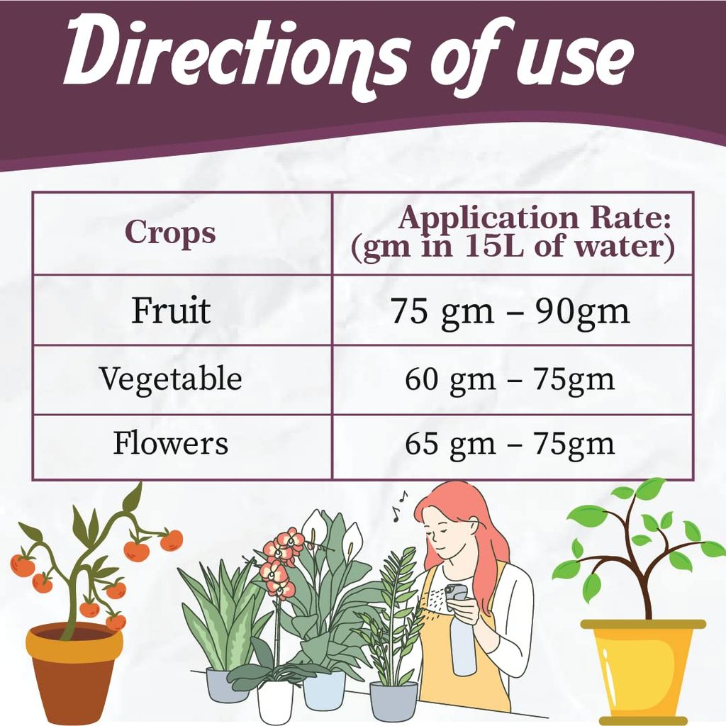 Garden Genie Npk 19 19 19 Fertilizer For Plants 1800g I 100% Water Soluble I Complete Plant Food For Gardening, Growth Boost And Flowering, Powder