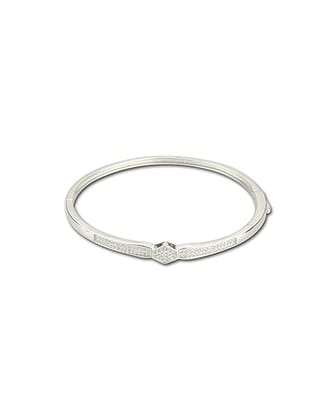 AABHA Silver Kada for Women Girls (Silver, 2.4) AABHA Silver Kada for Women Girls (Silver, 2.4)