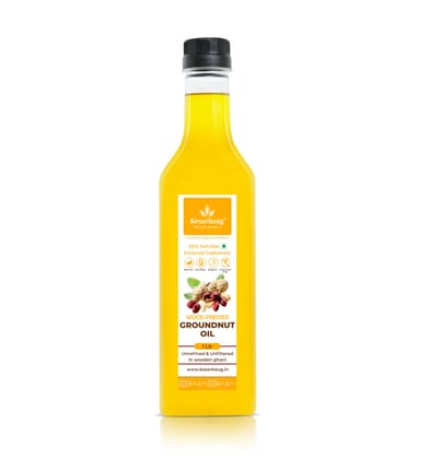 Kesarbaug Groundnut Oil, 1 L Kesarbaug Groundnut Oil, 1 L