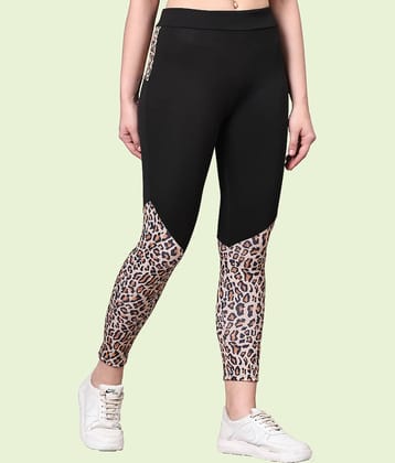 DTR FASHION - Cotton Blend Regular Fit Black Women's Jeggings ( Pack of 1 )
