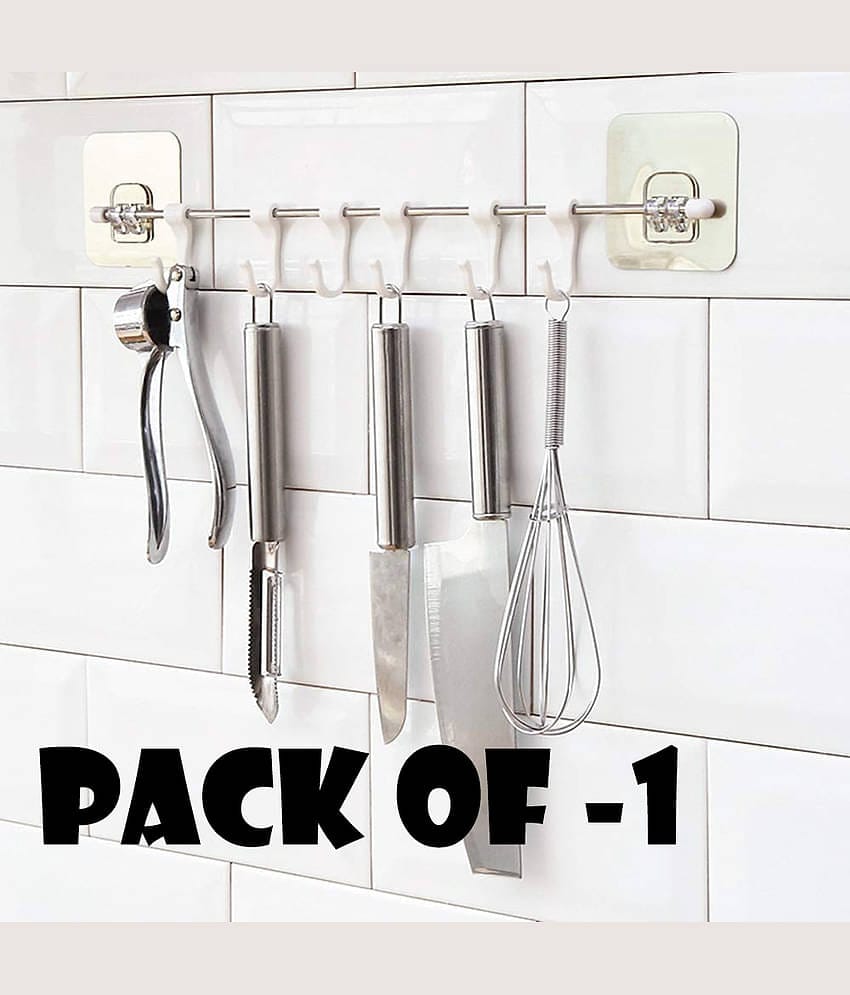 DarkShri Handmade Door Hanging 1 ft White ( Pack of 1 )