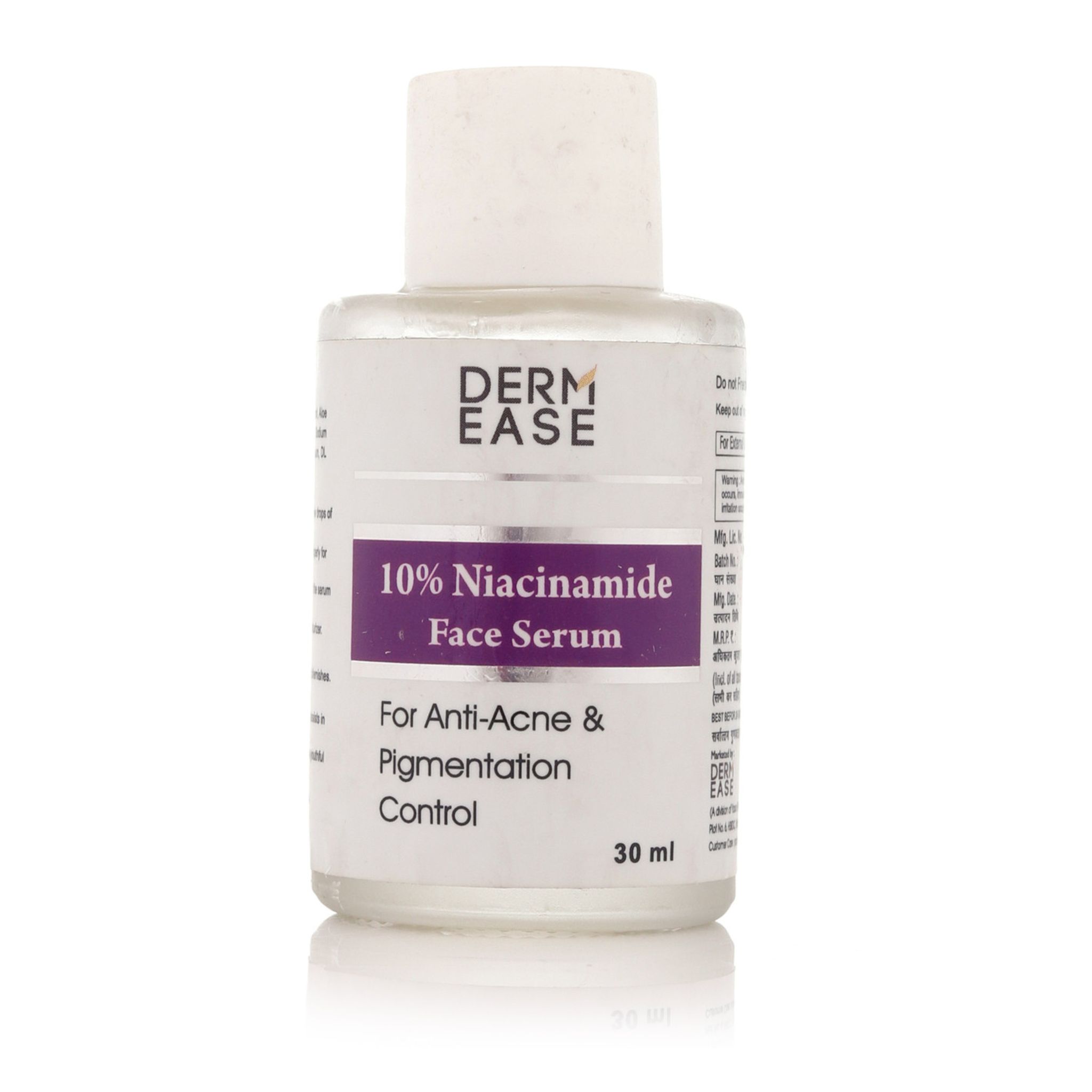 Dermease 10% Niacinamide Face Serum for Clear & Bright Skin