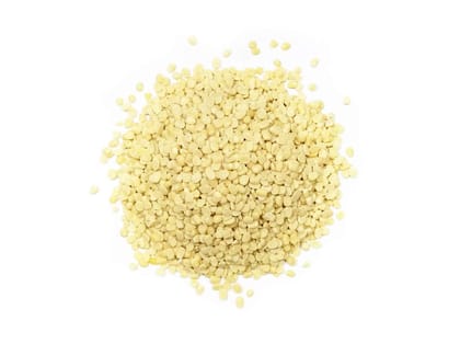 Ekgaon Unpolished Desi Urad Dal - Dhuli (Split & washed Black Gram) (1Kg)