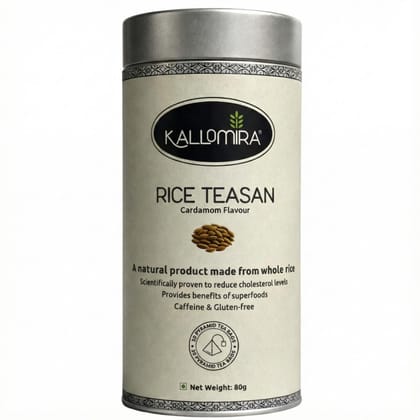 Kallomira Rice Teasan: Rice-based infusion Cardamom flavour