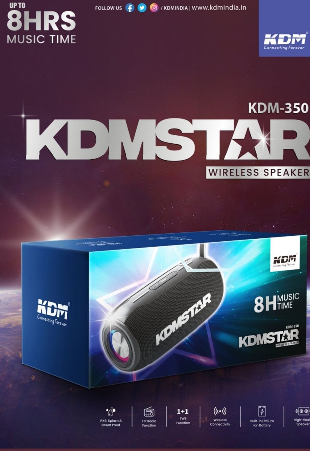 KDM 350  KDMstart SPEAKER