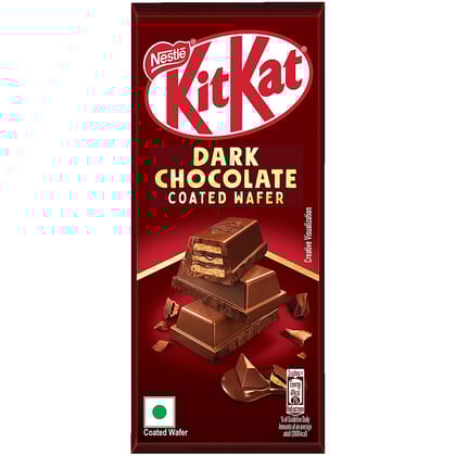 Nestle KitKat Dark Chocolate Coated Wafer Bar, 50 g