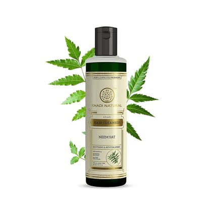 Khadi Herbal Neem Sat Shampoo 210 Ml