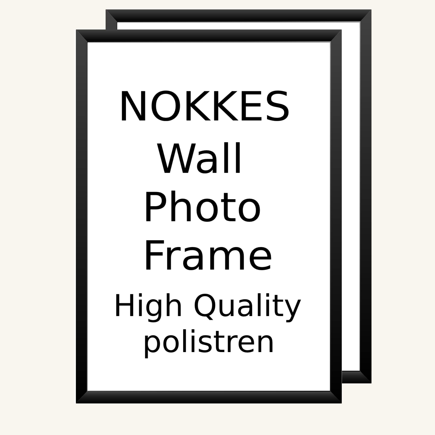 NOKKES Basics Photo Frame With Hanging Hooks Set of 2 | 8" x 12"Inch,(A4 Size) Brown, Made In India7_A