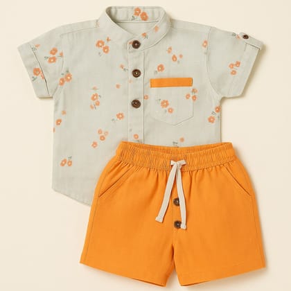 Peach Petals Play Set-0-3 months