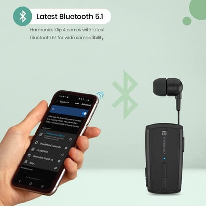 Portronics Harmonica Klip 4 With Bluetooth & Calling Headset Wireless POR 1102