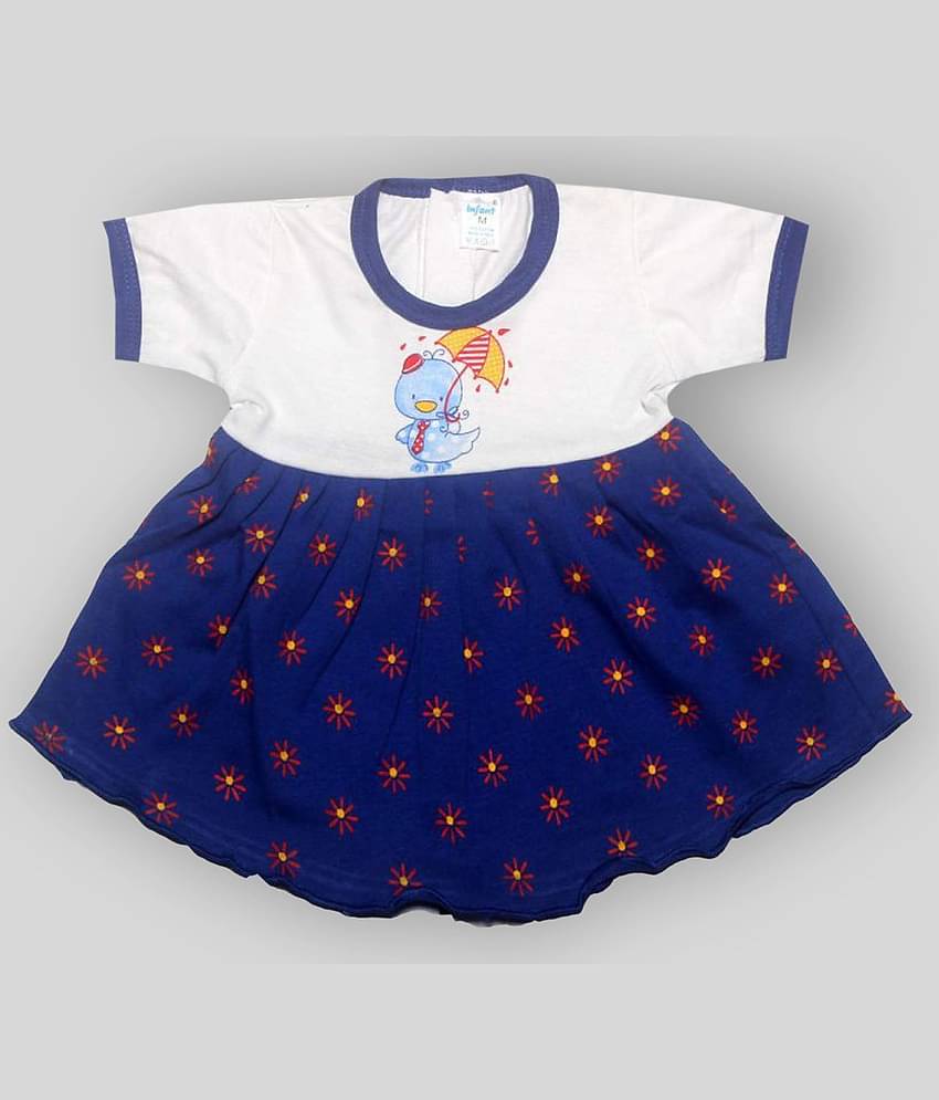 INFANT Baby Girls 100% Cotton Frocks ( Multi )