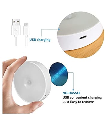Motion Sensor Light for Home with USB Charging (Only 1 Pc) 4 Pcs Pack Motion Sensor Light for Home with USB Charging (Only 1 Pc) 4 Pcs Pack