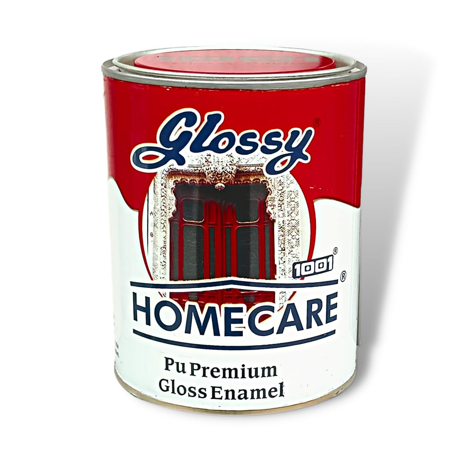 1001 Homecare PU Premium High Gloss Enamel Paint Mint Green ST | High Gloss Finish | PU Finish | Fade Resistant I Wall Paint I Metal Paint I (1 Ltr)