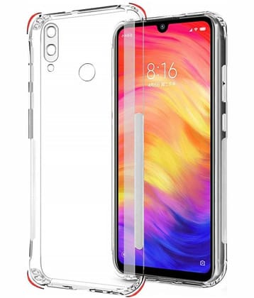 Case Vault Covers - Transparent Silicon Silicon Soft cases Compatible For Xiaomi Redmi Note 7 ( Pack of 1 )