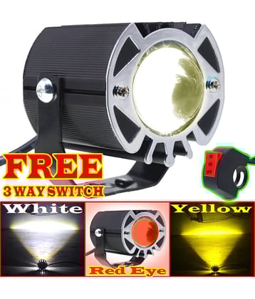 JMALL Front Left & Right Fog Light For All Car and Bike Models ( Single )