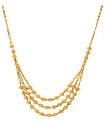 Jewar Mandi Gold Plated Chain ( Set of 1 )