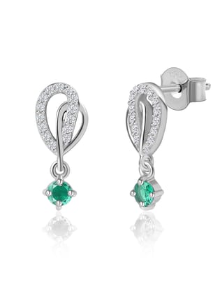 Paisley Emerald Earrings For Women