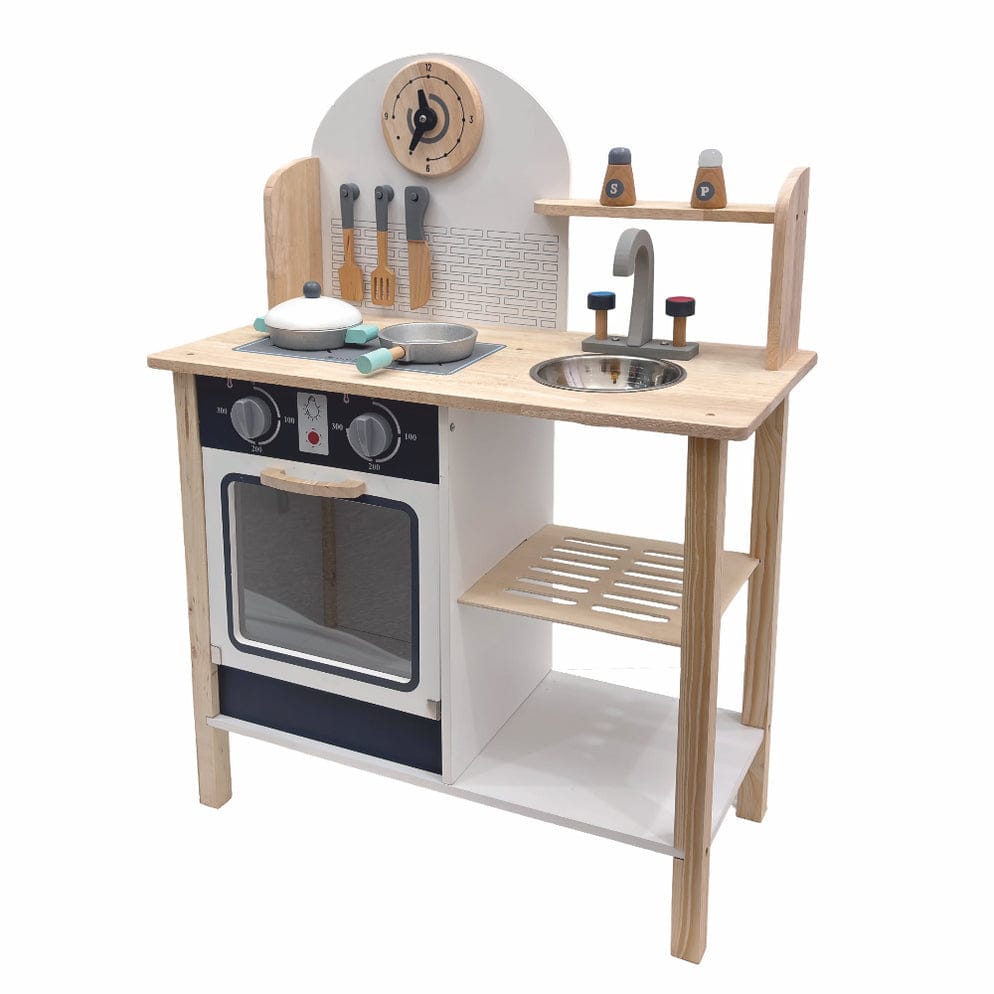 Wooden kitchen pretend play toy