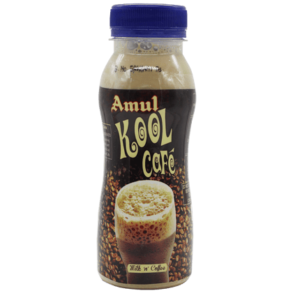 Amul Kool Café Drink - Milk & Coffee, 200 Ml Pet Bottle