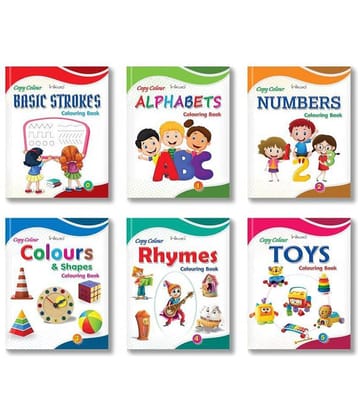 Copy Color Colouring Books for Early Learning by InIkao