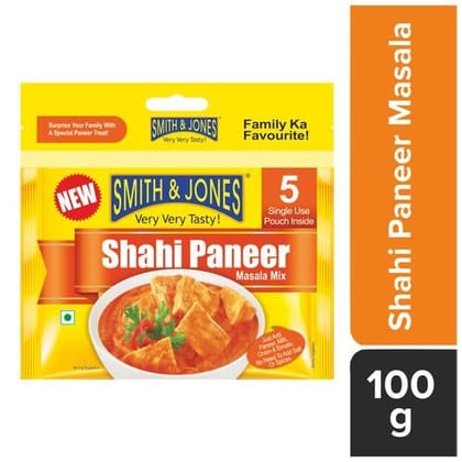 Smith & Jones Shahi Paneer Masala, 100 G (Pack Of 5)