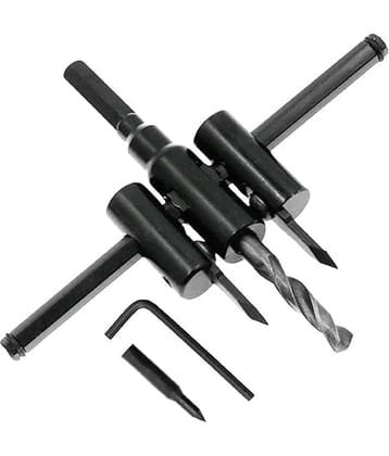 Adjustable Hole Saw 1-3/16" - 4-3/4" Drywall Circle Cutter 30-120mm Wood Circle Cutter Adjustable Circle Cutter for Wood Working Twist Hole DIY Tools Hole Saw Circle Cutter Drill Bit Tool