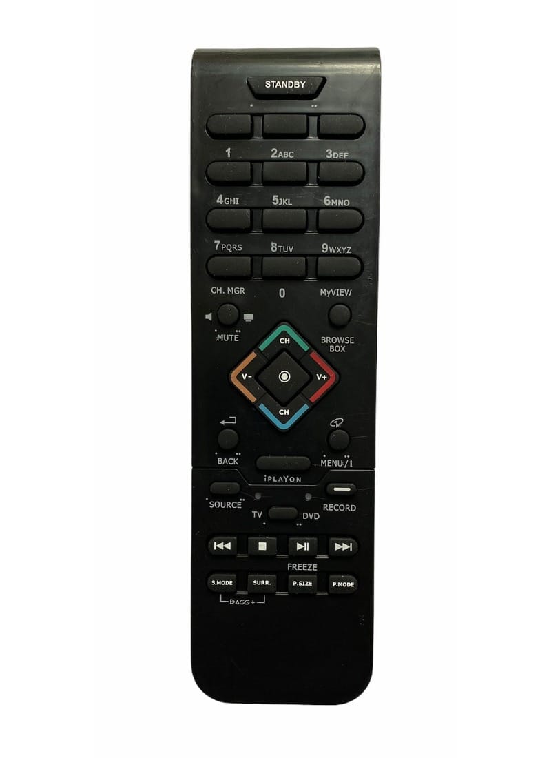 LCD-LED Remote No. 2213, Compatible with Onida LCD-LED TV Remote Control-Old Remote Functions Must Be Exactly Same (Color Multicolor)