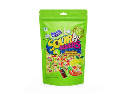 Derby Sour Lover Candy Standy Pouch 50Pcs - Pack Of 70 Derby Sour Lover Candy Standy Pouch 50Pcs - Pack Of 70