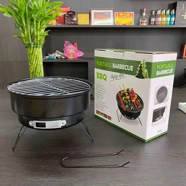 Wholesale Item - ROUND MINI BBQ GRILL - MOQ 5 Pieces