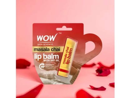 WOW Masala Chai Lip Balm - 4 g 