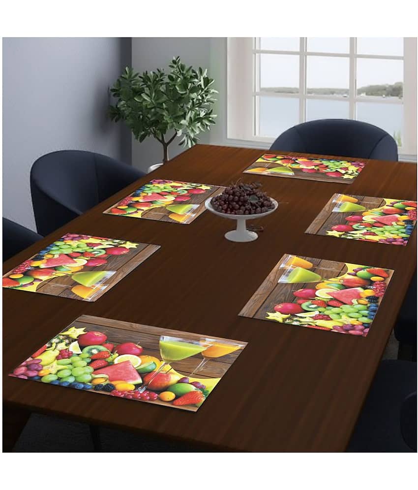 Set of 6 PVC Table Mats