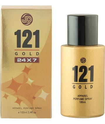 JD INTERNATIONAL 121 GOLD Apparel Perfume For Men & Women Perfume 100 ml (Pack of 1)