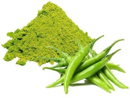 Dehydrated Green Chilli Powder Dehydrated Green Chilli Powder