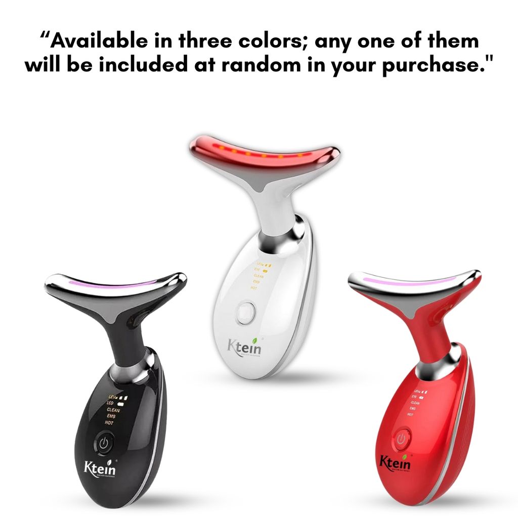 Ktein Wrinkle Remover Machine for Face | Firming Wrinkle Device for Neck & Face | Electric Facial Neck Eye Massage Kit