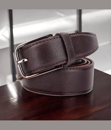 Kastner - Brown PU Men's Casual Belt ( Pack of 1 )