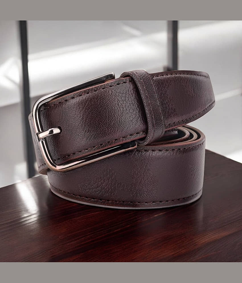 Kastner - Brown PU Men's Casual Belt ( Pack of 1 )