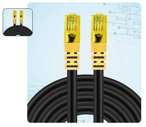 Heavy Duty Cat 5 Ethernet Cable Internet Cable (2 Mtr. / 1 Pc)